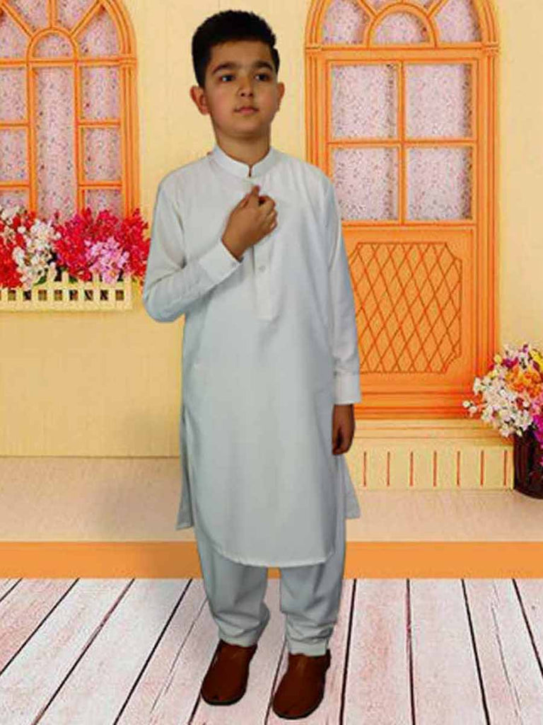 Kameez Shalwar Off White