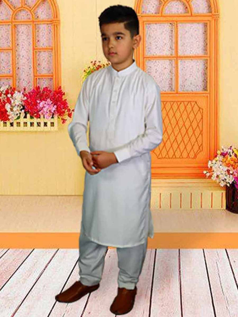 Kameez Shalwar Off White