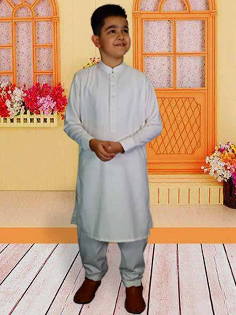 Kameez Shalwar Off White